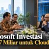 Microsoft Investasi US$1,7 Miliar untuk Cloud-AI RI