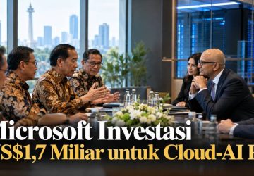 Microsoft Investasi US$1,7 Miliar untuk Cloud-AI RI